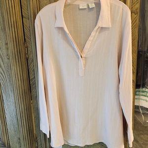 San Tropez West Blush Cotton Tunic